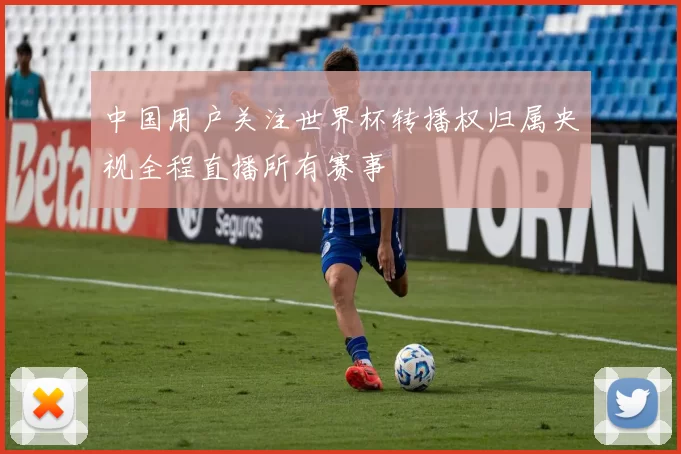 中国用户关注世界杯转播权归属央视全程直播所有赛事