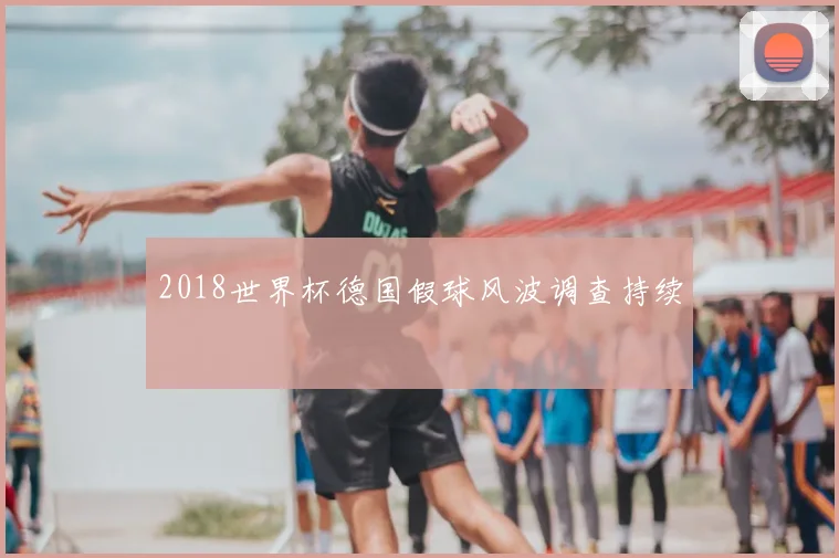 2018世界杯德国假球风波调查持续